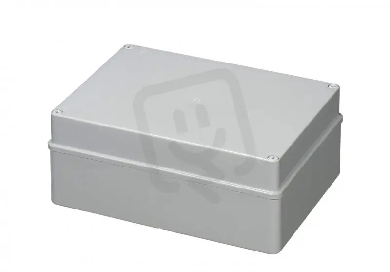 Bezpečná Platba Krabice S-BOX 616, 300x220x120 mm, IP56 šedá, plastové šrouby, 650°C S-BOX 616M