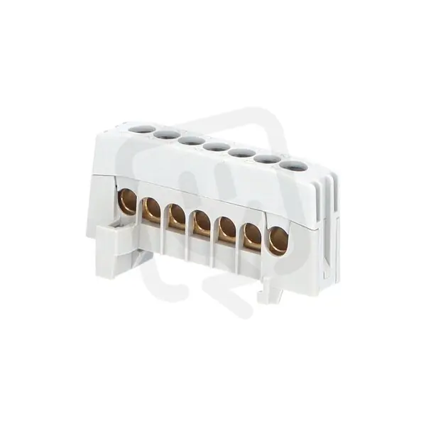 Objednat Nyní Můstek A 7-F2 (svorkovnice 7x16mm2) krytý IP20 šedý 63A na DIN ELEMAN 1001830