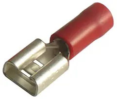 Objímka plochá poloizolovaná, 0,5-1,5mm2/6,3x0,8mm PVC (RF-F608) OPP 1,5-68 Akční Nabídka