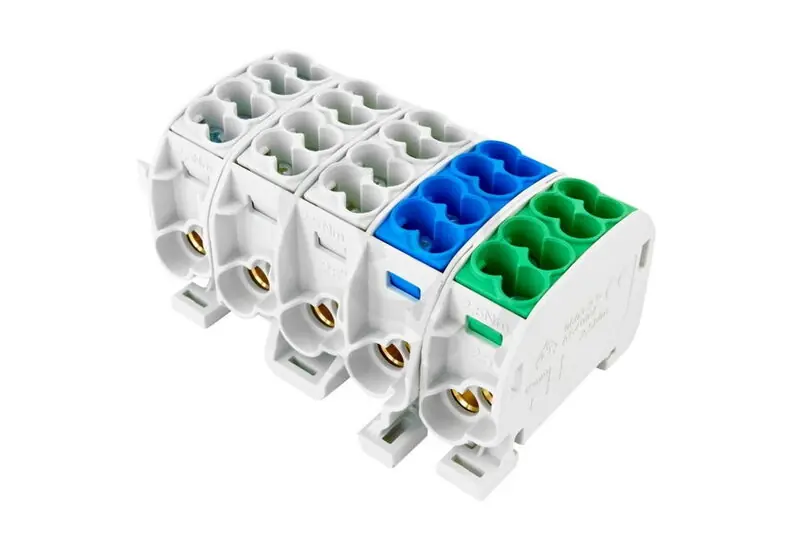 Zlevněný Rozbočovací svorkovnice HLAK 25//5 C PEN3L 152A 5pól. CU IP20 3xŠ/M/Z na DIN
