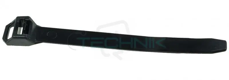 Vázací páska černá rozebíratelná 4,8x300mm VPCRO 4,8x300 Cenový Hit