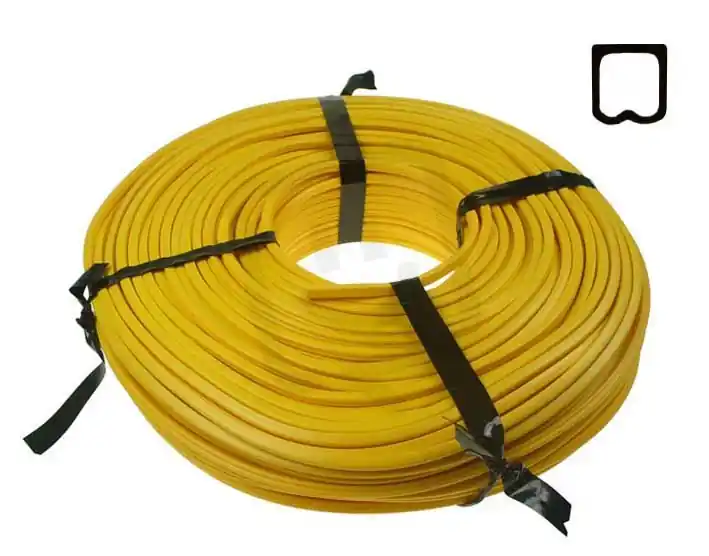Horká Nabídka Navlékací profil na vodič o průměru 5-6mm/průřez 6mm2, Kapro POB P A 6 ŽLUTÁ