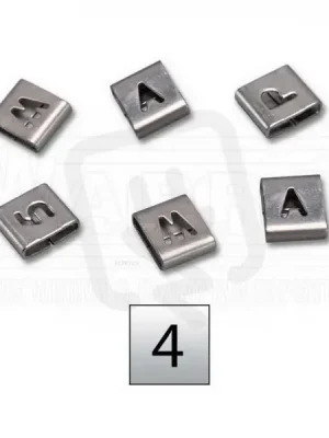 Zlevněný wpr2740 nerezový popisovací systém Wapro Easy Read znak ‘‘4‘‘ WAPRO WR1-4