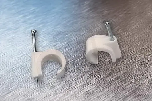 wpr9775 kabelová příchytka s hřebíkem MATRIX C1 d5 7 mm bílá WAPRO MXC1-5-7 Akční Nabídka