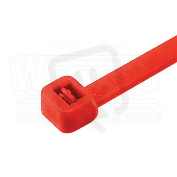 Sleva wpr11572 vázací WAPRO pásky barevné, 300x4,8 mm, červená WAPRO WT-300STR