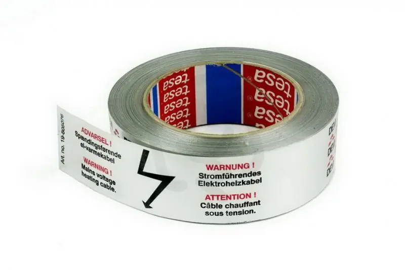 Autentický Páska hliníková Al 50m × 38mm, kabel potrubí Devi 19805076