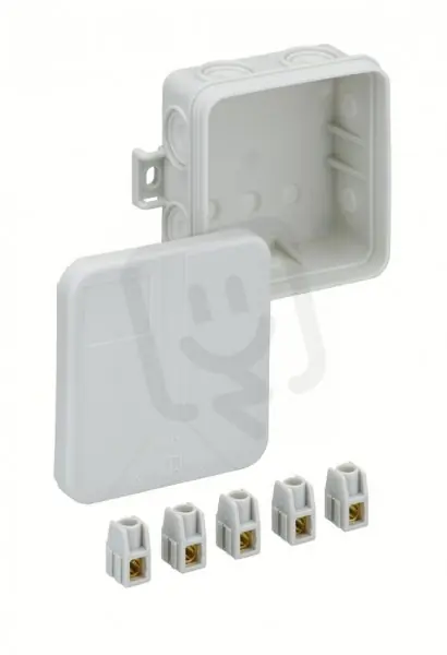 Spojovací krabice Sd 7-2,5mm2 šedá IP55 IK07 75x75x37mm SPELSBERG 33240701 Speciální Cena