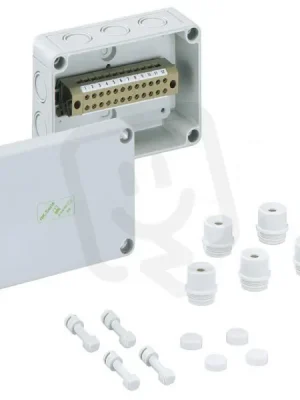 Vrácení Zdarma Skříň pro řadové svorky RKK 4/12 XL-12x4mm2 šedá IP54/IP66 SPELSBERG 60041201