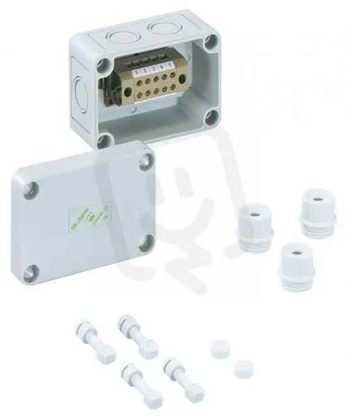 Koupit Online Skříň pro řadové svorky RKK 4/05-5x4mm2 šedá IP54/IP66 IK07 SPELSBERG 60540401
