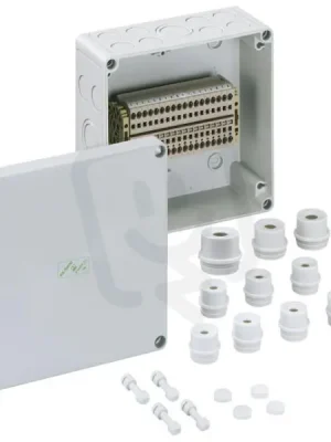Akční Nabídka Skříň pro řadové svorky RK 4/18 SL-18x4mm2 šedá IP54/IP66 SPELSBERG 61001901