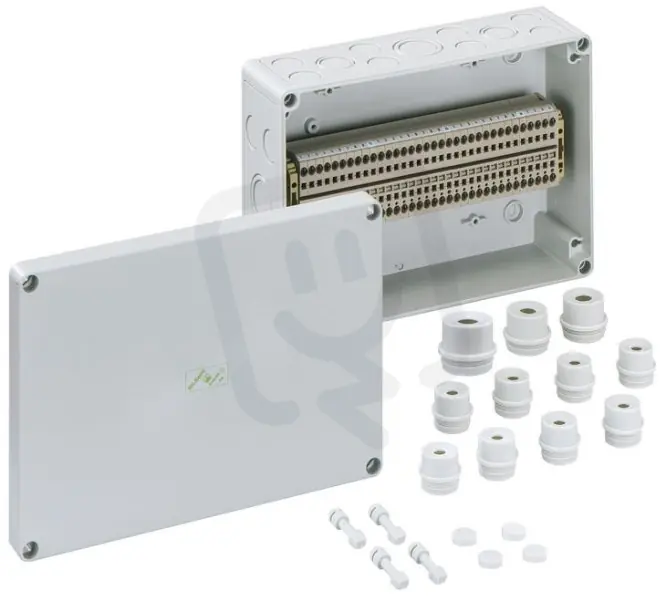 Skříň pro řadové svorky RK 4/34 SL-34x4mm2 šedá IP54/IP66 SPELSBERG 61003401 Odeslání Ihned