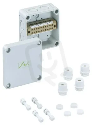 Skříň pro řadové svorky RKK 4/12-12x4mm2 šedá IP54/IP66 IK07 SPELSBERG 61040401 Finální Výprodej