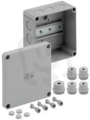 Skříň pro řadové svorky RK 4/12-L šedá IP54/IP66 130x130x75 SPELSBERG 61390601 Pouze Dnes