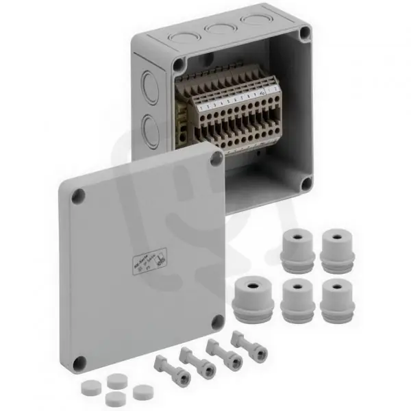 Cenově Výhodný Skříň pro řadové svorky RK 4/12-12x4mm2 IP54/IP66 130x130x75 SPELSBERG 61501201
