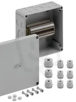 Skříň pro řadové svorky RK 4/18-18x4mm2 šedá IP54/IP66 IK07 SPELSBERG 61501901 Speciální Cena