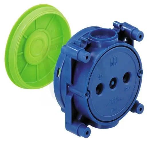 Zlevněný Plochá krabice U 71 FD IP30 71x71x3mm SPELSBERG 97103501