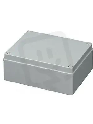Zlevněný Rozbočovací krabice na omítku, IP56, 100x100x50mm, šedá HL SYSTEM HL 410C4