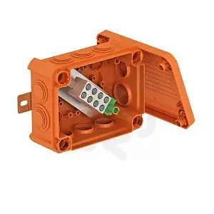 Odeslání Ihned OBO T 100 ED 10-5 A Odbočné krabice pro zachování funkčnosti 150x116x67 oranžová