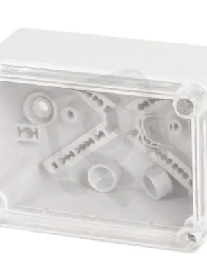 Krabice SolidBOX 68031 IP65 110x75x59mm průhledné víko hladké boky FAMATEL 68031 Kup Teď