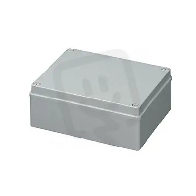 Rozbočovací krabice na omítku, IP56, 460x380x120mm, šedá HL SYSTEM HL 410C10 Ověřený