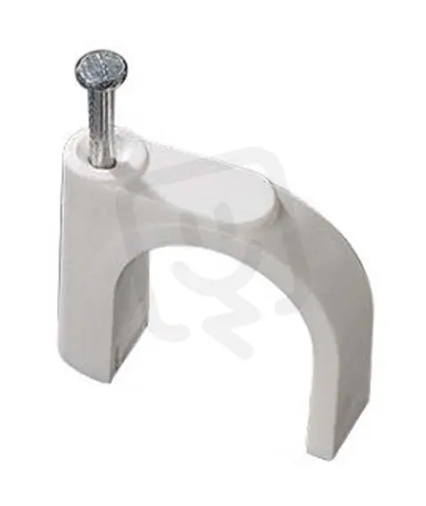 Kabelová objímka s hřebíkem pro dvoulinku 10,0x6,5 mm KAOH10/2 Expresní Doručení