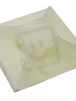 Kabelová příchytka přírodní 12x12mm samolepicí, pro pásky šíře 3,6mm KAP 12x12 Cenová Bomba