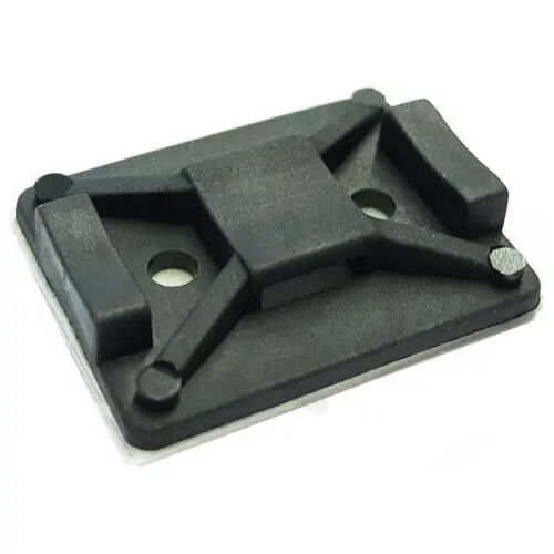 Nakupujte Hned KAPC 25x32 Kabelová příchytka černá 25x32mm samolepicí