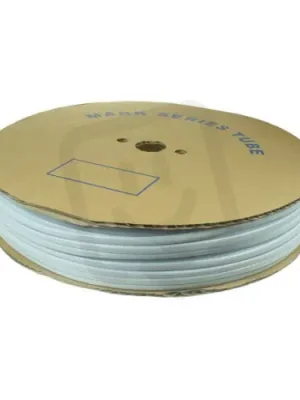Jen Po Omezenou Doba Popisovací bužírka PVC kruhová, vnitřní průměr 4,5mm/4-6mm2, bílá PB 4,5 bílá