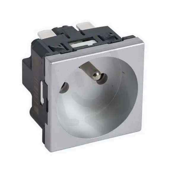 MOSAIC ZÁSUVKA 2P+T 2MODULOVÝODUL HLINÍK LEGRAND 079214 Super Cena