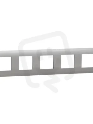 Must-Have Krycí rámeček NOVÁ UNICA STUDIO pětinásobný, Aluminium SCHNEIDER NU201030