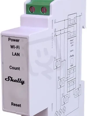 Modul měření spotřeby na DIN SHELLY PRO 3EM-3CT63, LAN, WiFi, BT Oblíbený