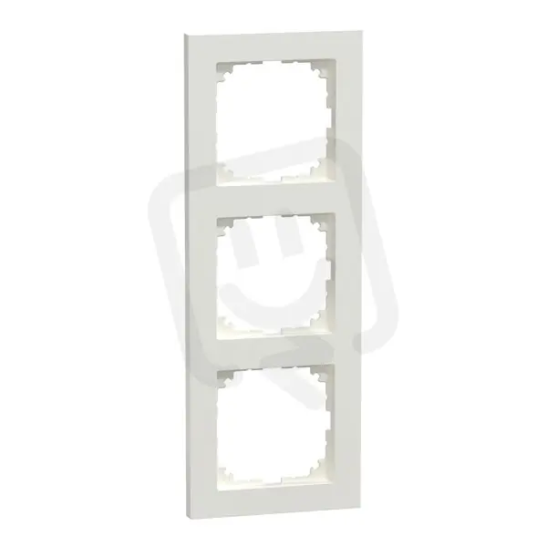 Super Cena Rámeček Merten M-Pure, trojnásobný, polar white, lesklý plast MEG4030-3619