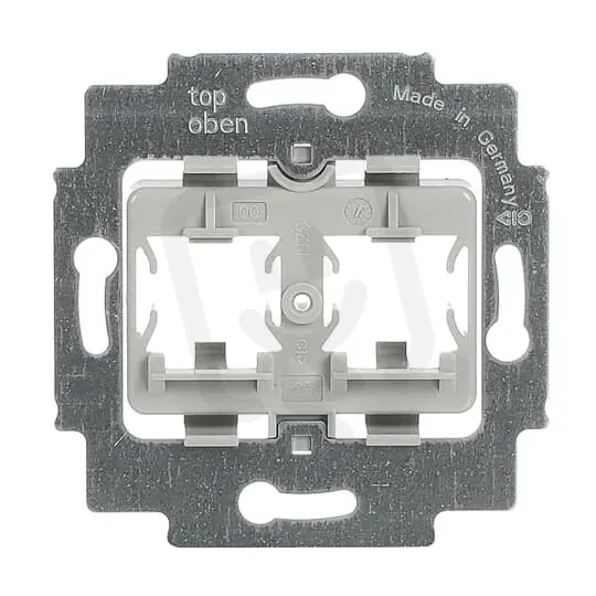 Třmen se soklem pro 2x modul Panduit Mini-Com šedá 2CKA001753A8057 ABB Pouze Dnes