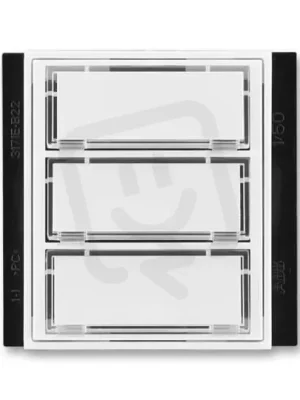 zvonkový ovládač ABB ELEMENT/TIME trojnásobný bílá/bílá 3171E-A00300 03 Omezená Nabídka