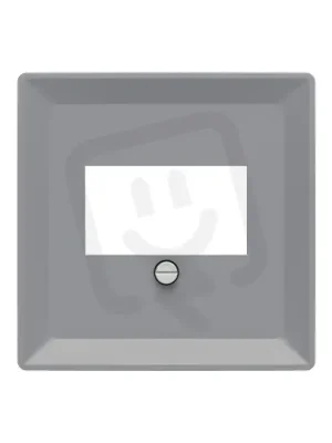 Kryt komunikační zásuvky ABB ZONI (HDMI USB VGA REPRO) šedá 5014T-A00040 241 Novinka