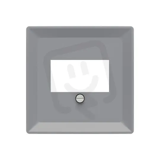 Kryt komunikační zásuvky ABB ZONI (HDMI USB VGA REPRO) šedá 5014T-A00040 241 Novinka