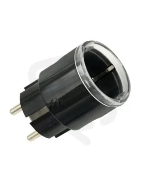 Ihned K Objednání Chytrá zásuvka SHELLY PLUG S MTR GEN3 BLACK, 12A, WiFi, BT, Matter, černá