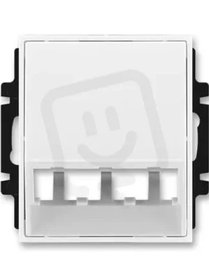 Kryt komunikační zásuvky ABB ELEMENT/TIME Panduit bílá/bílá 5014E-A00400 03 Kup Teď