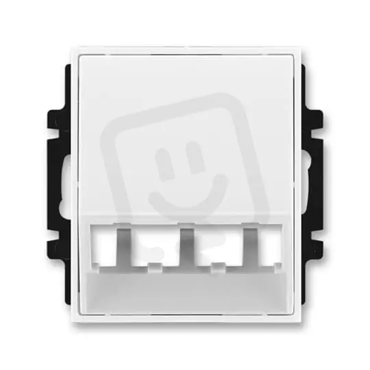 Kryt komunikační zásuvky ABB ELEMENT/TIME Panduit bílá/bílá 5014E-A00400 03 Kup Teď
