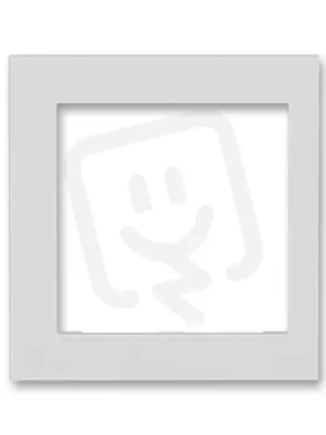 Vysoce Kvalitní Kryt rámečku ABB LEVIT s otvorem 55x55 krajní šedá 3901H-A00255 16