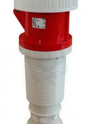 Pohyblivá zásuvka - spojka 125A 5P 400V 6h IP67 WALTHER 379 Časově Omezené