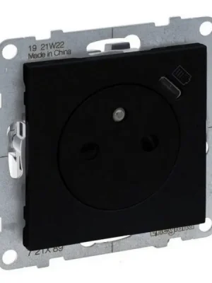 Expresní Doručení SUNO ČERNÁ ZAPUŠTĚNÁ ZÁSUVKA S USB NABÍJEČKOU TYPU C LEGRAND 721489