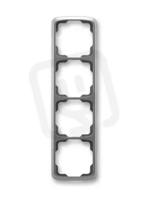 Čtyřrámeček ABB TANGO svislý kouřová šedá 3901A-B41 S2 Must-Have
