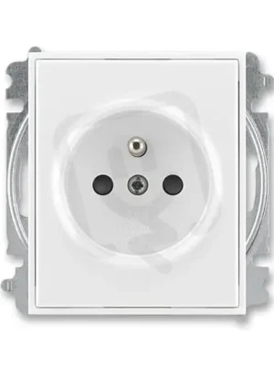 Kryt zásuvky ABB ELEMENT/TIME (5519E-A02357 03) bílá/bílá ND5519E-A02351 03 Cenově Výhodný