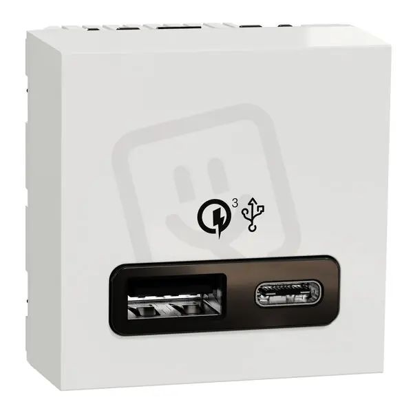 NOVÁ UNICA Dvojitý nabíjecí USB konektor A+C 18W, 2.4A, 2M, Bílý Objednat Nyní
