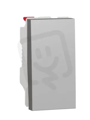 Sezónní Sleva Spínač NOVÁ UNICA jednopólový řazení 1, 1M, Aluminium SCHNEIDER NU310130