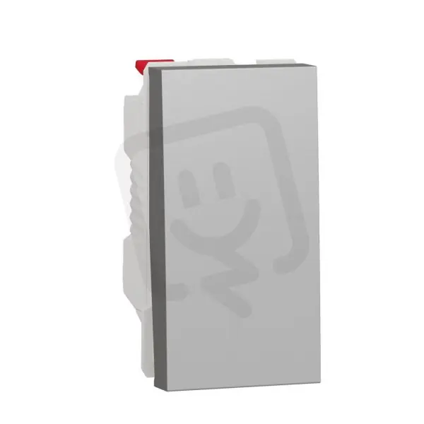 Sezónní Sleva Spínač NOVÁ UNICA jednopólový řazení 1, 1M, Aluminium SCHNEIDER NU310130