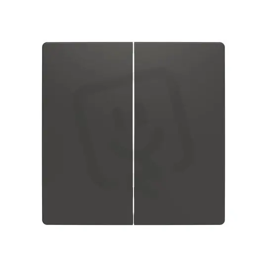 ABB Zoni Kryt dělený pro smart switch matná černá 6221T-A01010 237 Originální