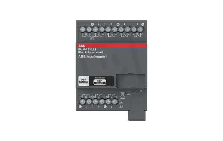 Člen akční žaluziový 4násobný, řadový BA-M-4.230.1.1 ABB 2CDG510028R0011 Koupit Online