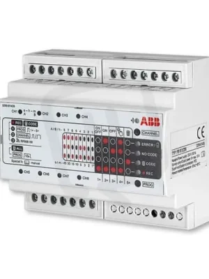ABB Přístroj Rf 3299-81408 Přijímač RF spínací,8násobný,řadový,868 MHz Ověřený